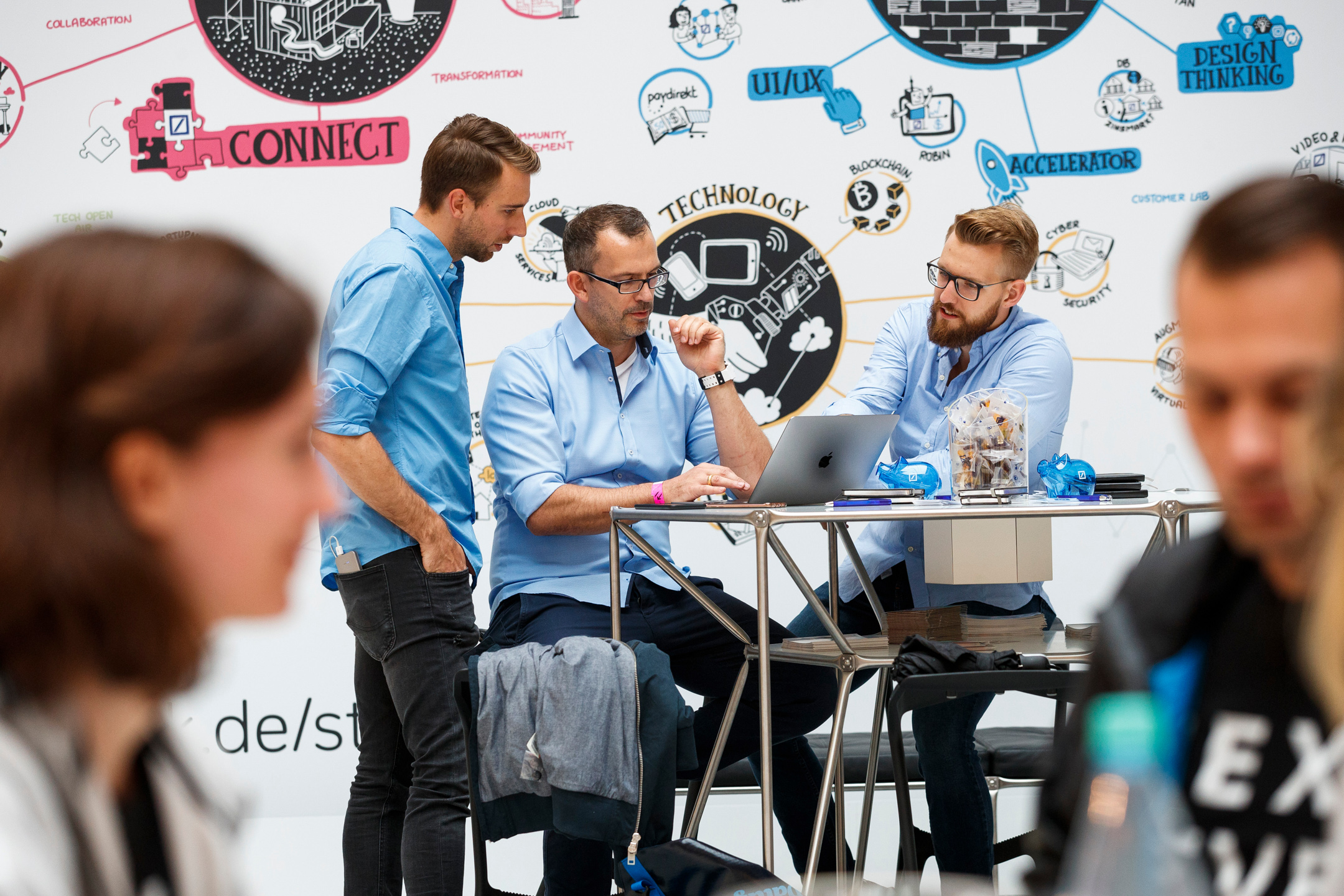 Startupnight 2017 Deutsche Bank's Atrium