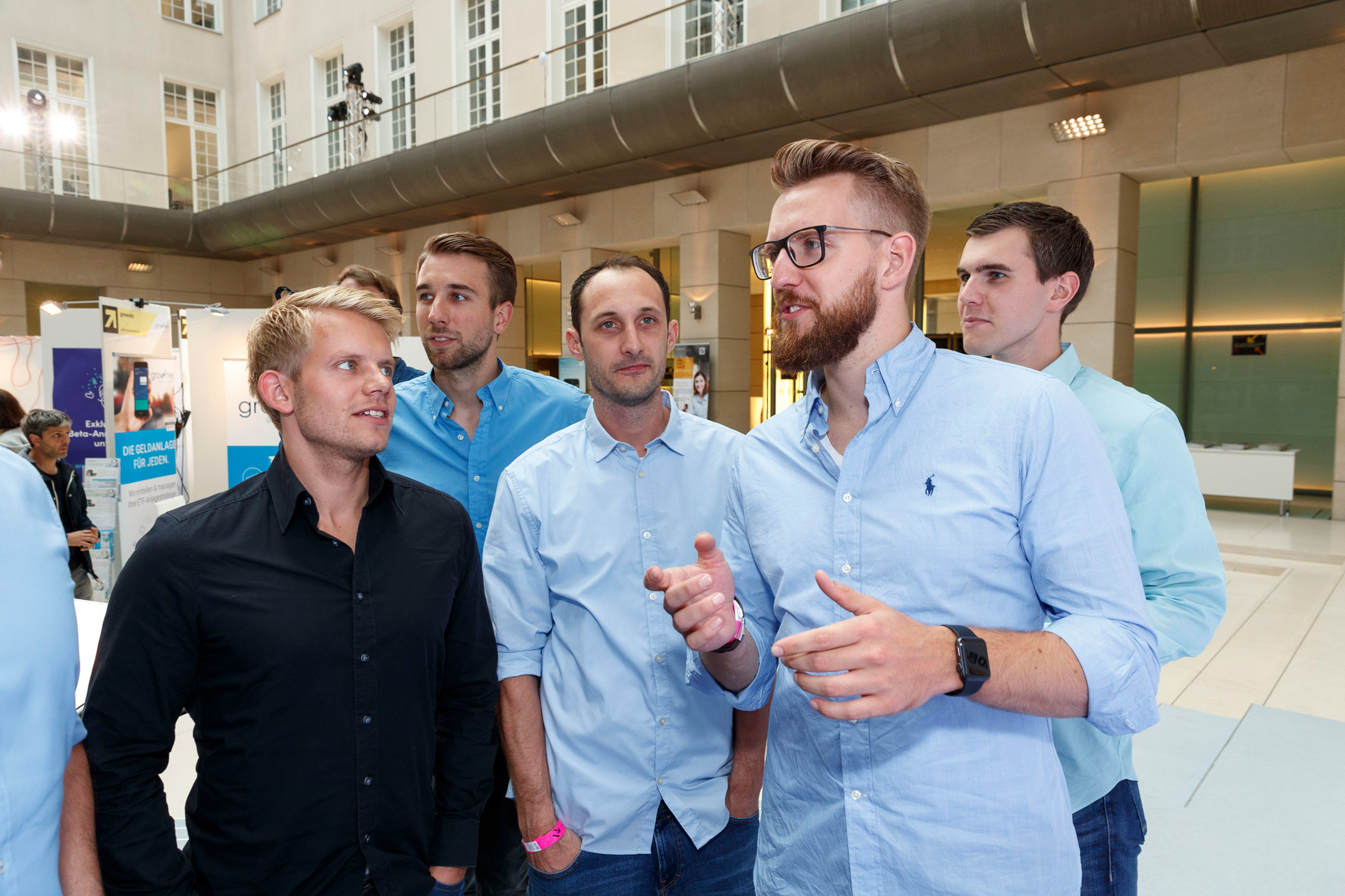 Startupnight 2017 Deutsche Bank's Atrium