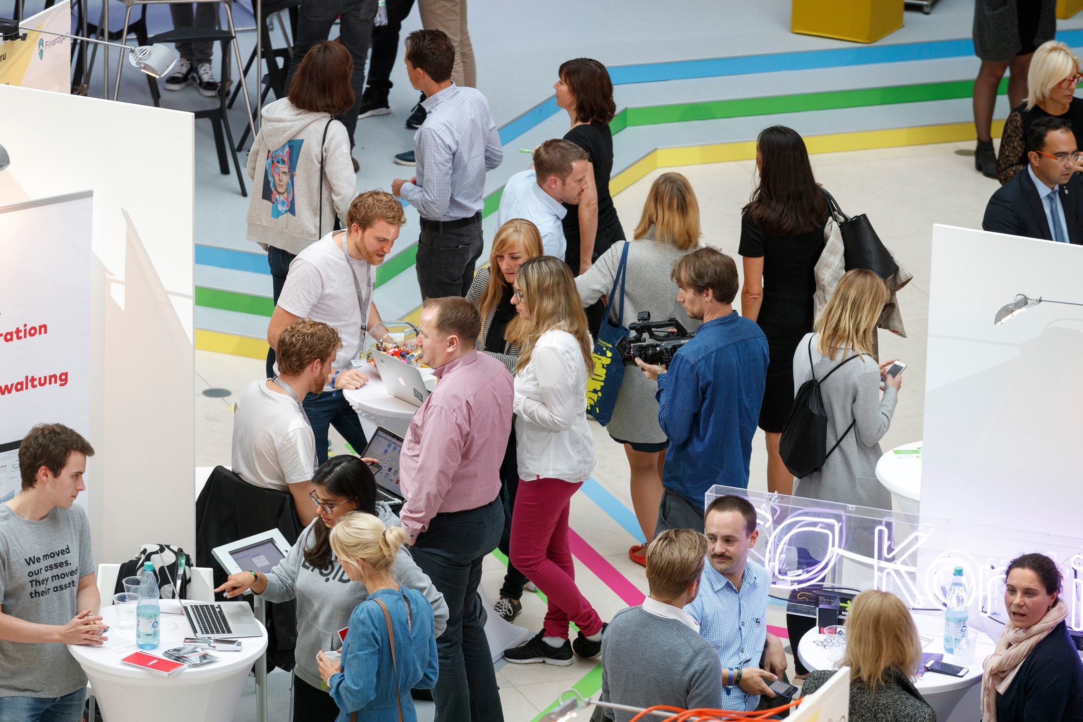 Startupnight 2017 Deutsche Bank's Atrium