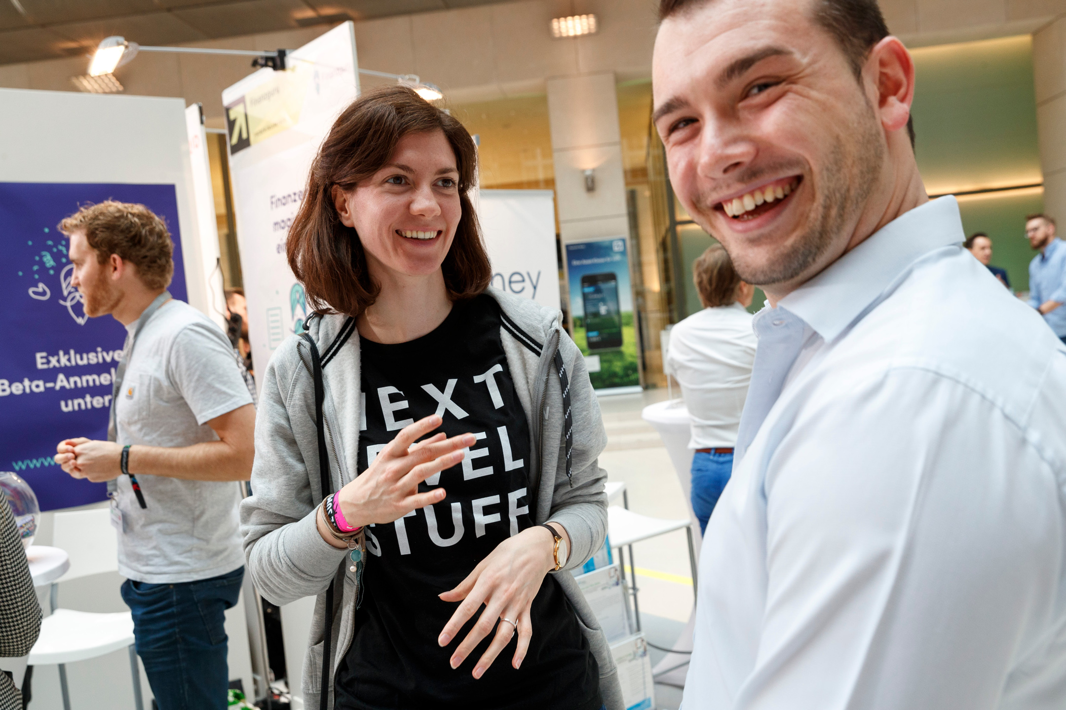 Startupnight 2017 Deutsche Bank's Atrium
