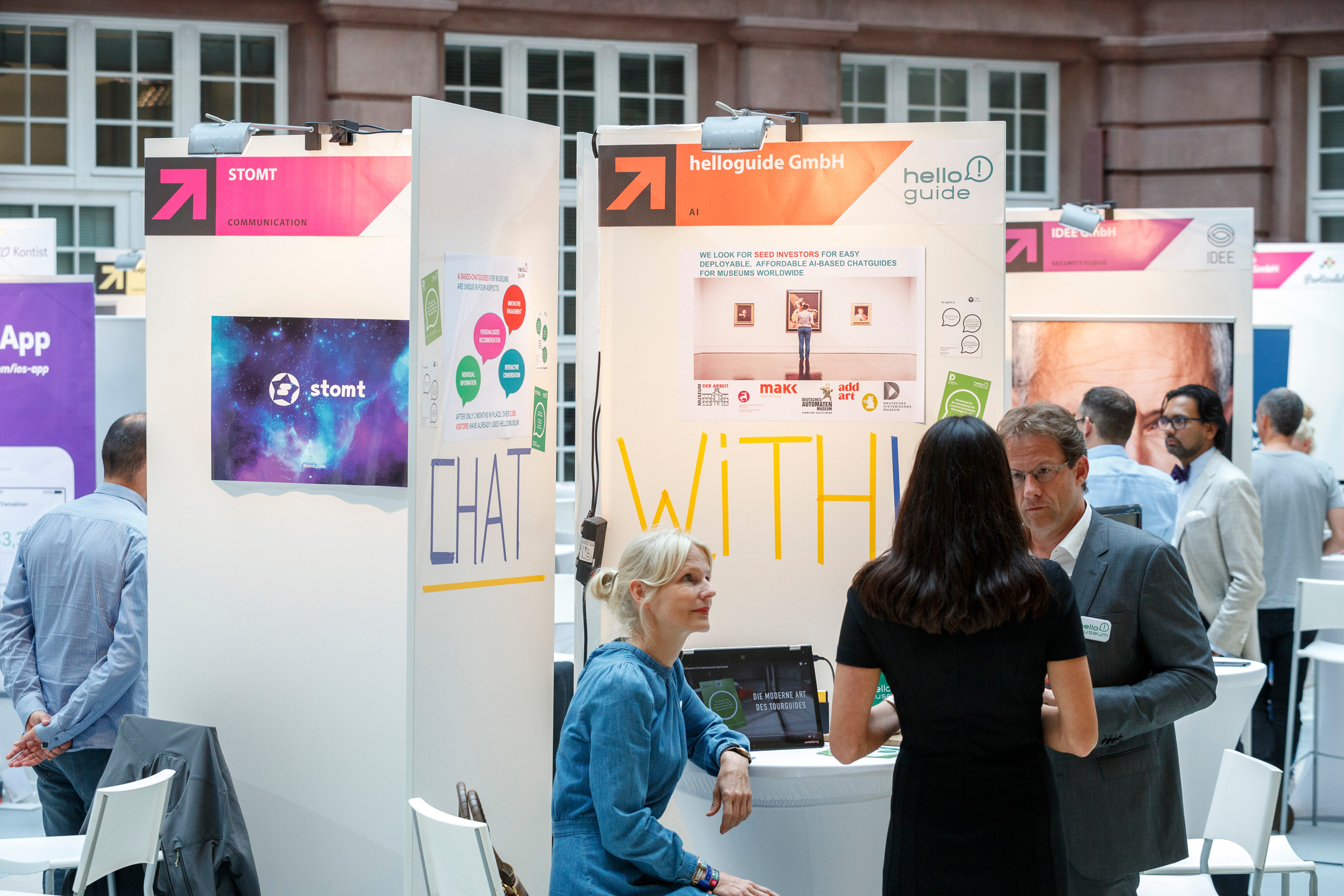 Startupnight 2017 Deutsche Bank's Atrium