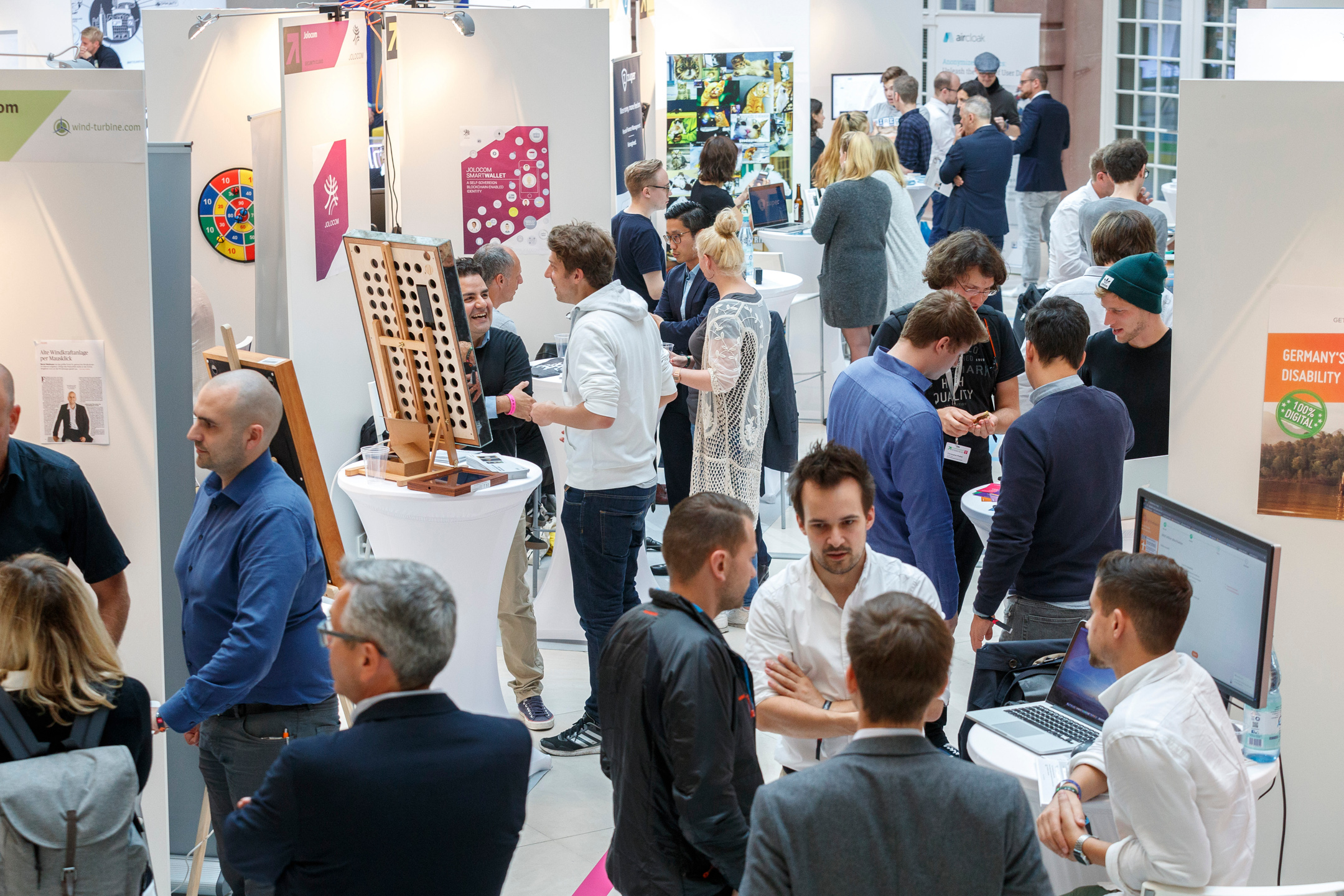 Startupnight 2017 Deutsche Bank's Atrium
