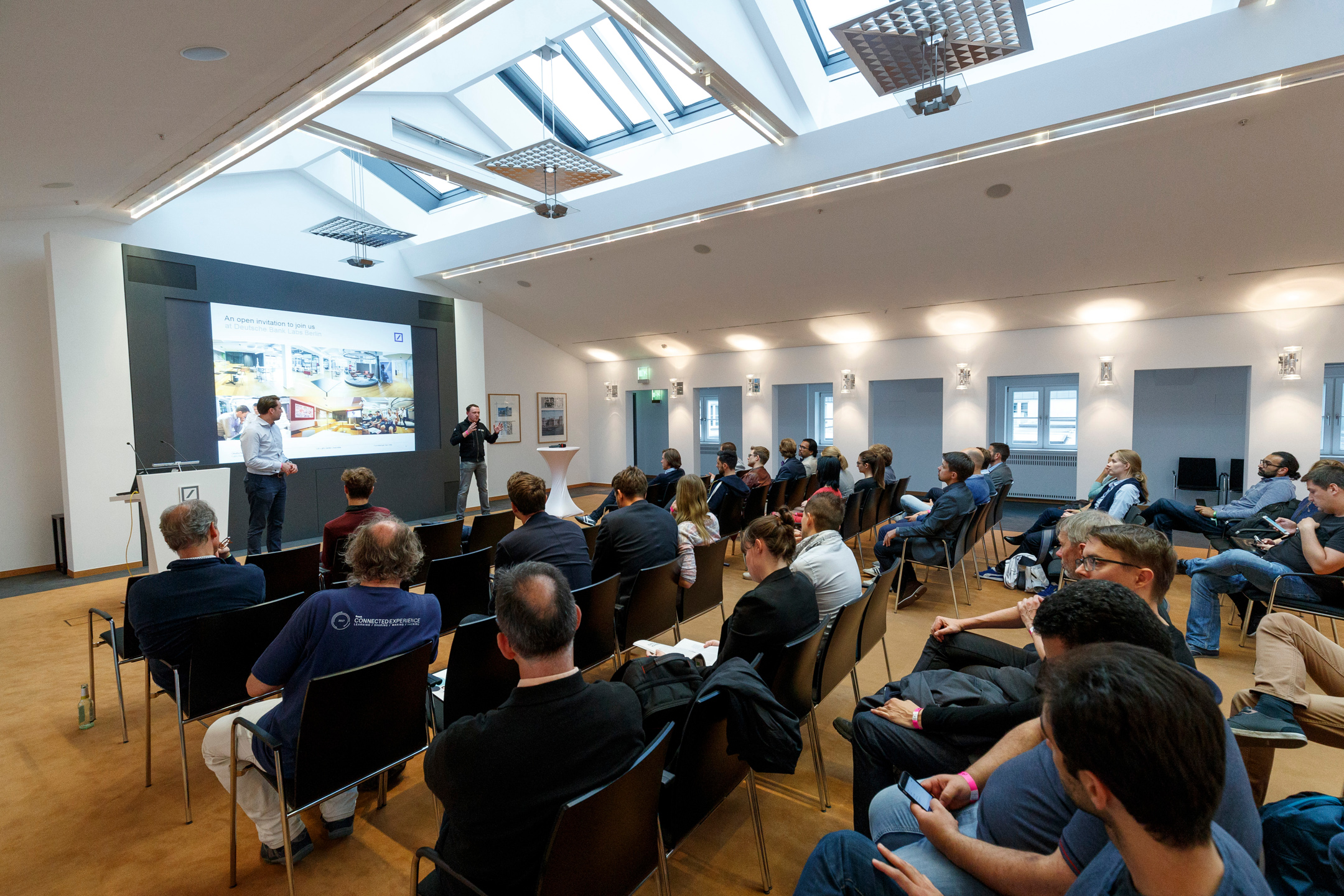 Startupnight 2017 Deutsche Bank's Atrium