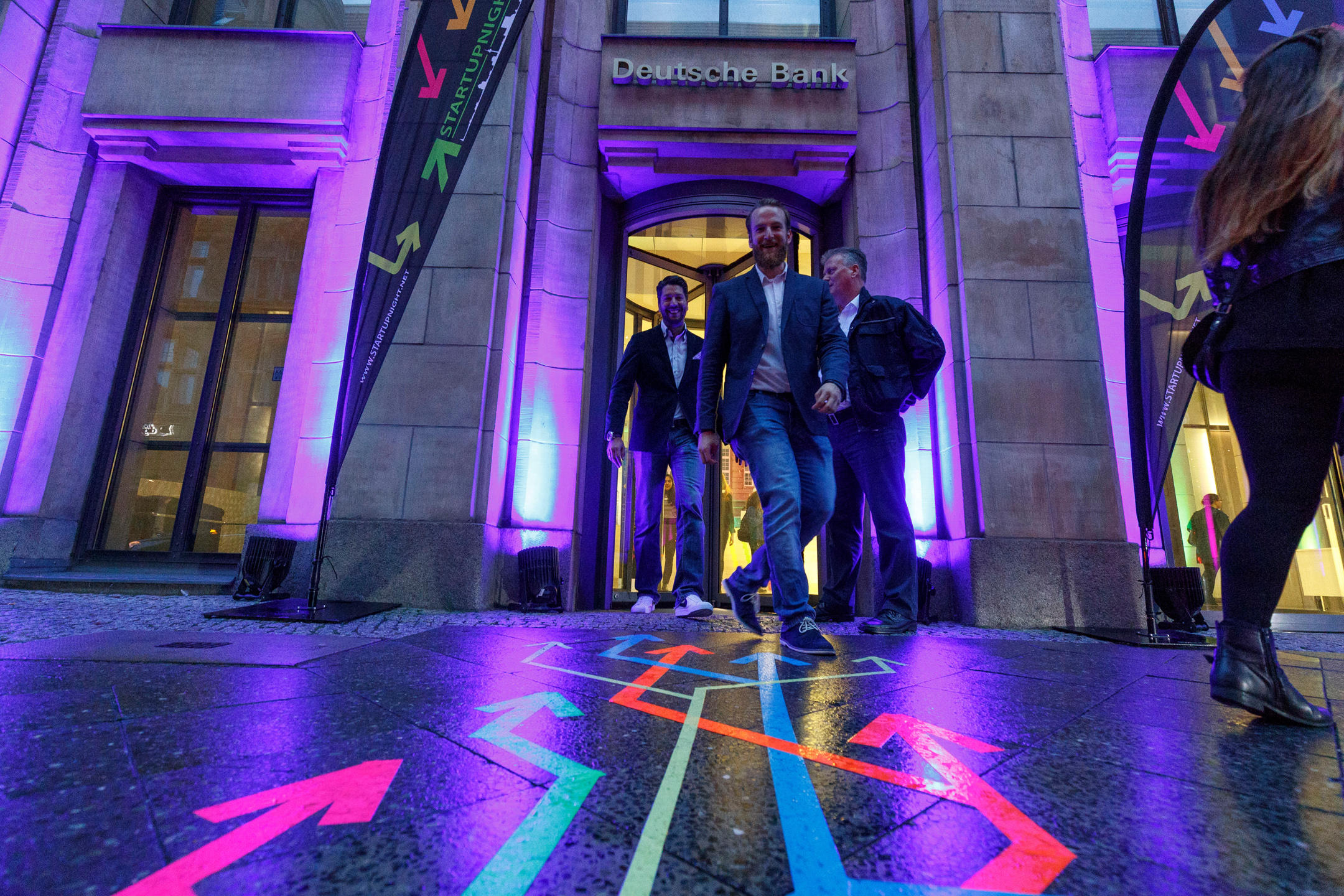 Startupnight 2017 Deutsche Bank's Atrium