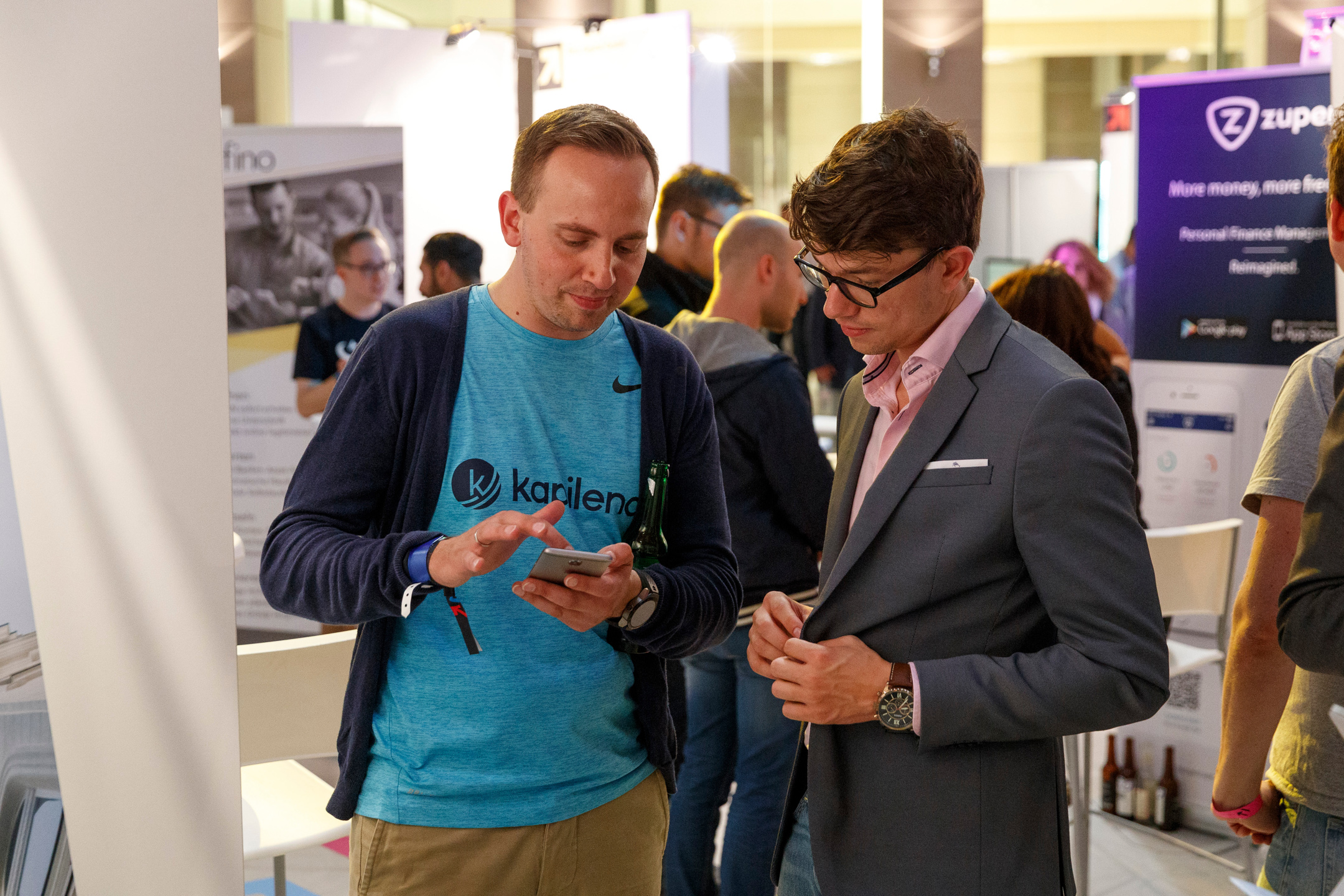 Startupnight 2017 Deutsche Bank's Atrium