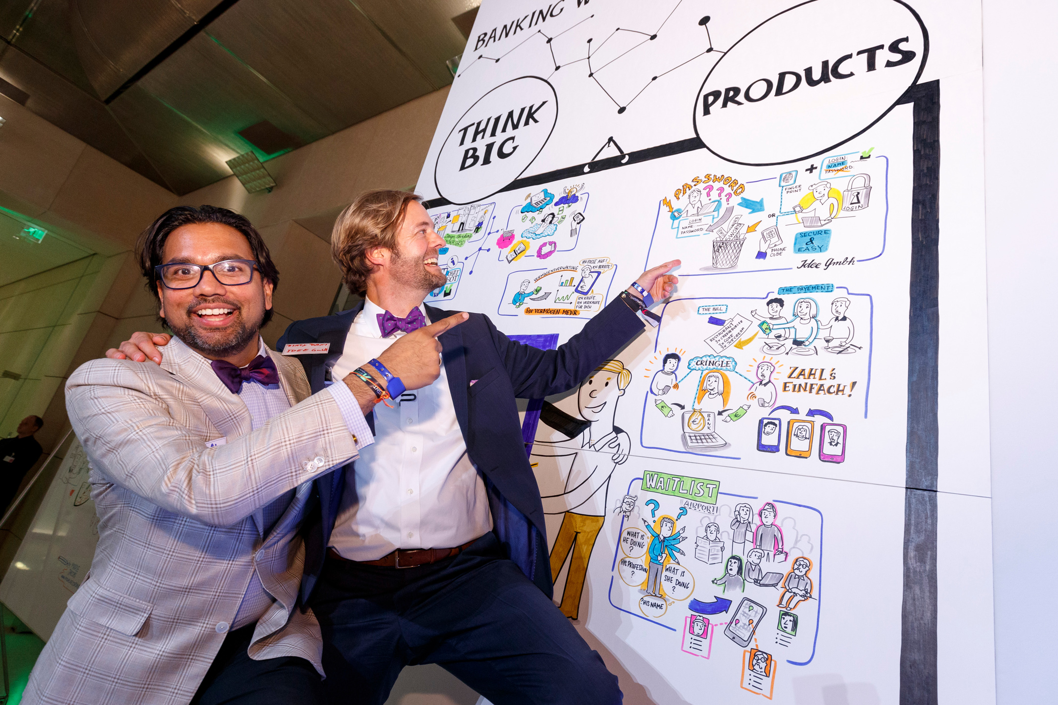 Startupnight 2017 Deutsche Bank's Atrium