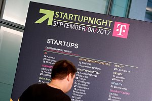 Startupnight 2017 Deutsche Bank's Atrium