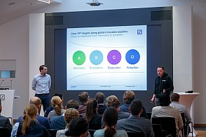 Startupnight 2017 Deutsche Bank's Atrium