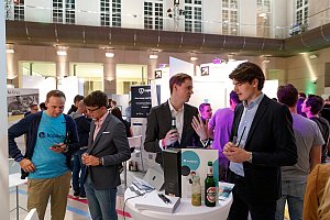 Startupnight 2017 Deutsche Bank's Atrium