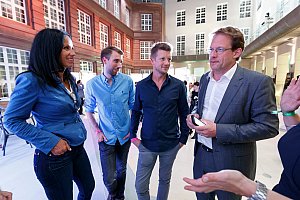 Startupnight 2017 Deutsche Bank's Atrium