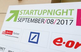 Startupnight 2017 Deutsche Bank's Atrium