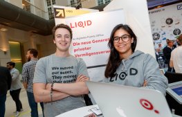 Startupnight 2017 Deutsche Bank's Atrium