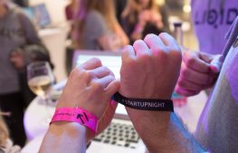 Startupnight 2017 Deutsche Bank's Atrium