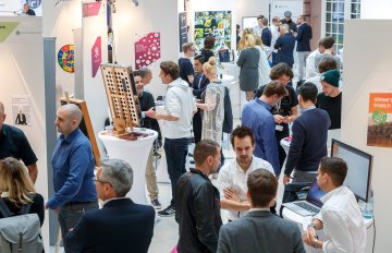 Startupnight 2017 Deutsche Bank's Atrium