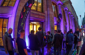 Startupnight 2017 Deutsche Bank's Atrium